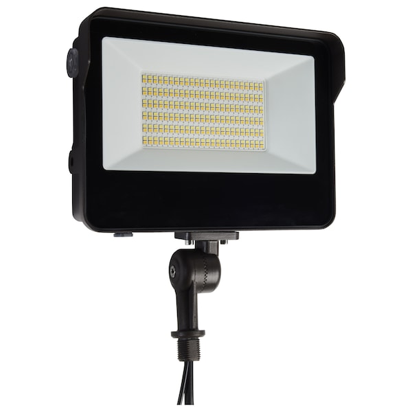 Nuvo LED Floodlight / BP Photocell - CCT Select 3/4/5K Watt Adjust 45/60/80W - Color/PowerQuick Bronze 65/542 - main